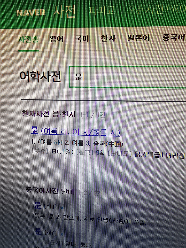한자 '옳을 하' 가 있나요? ㅣ 궁금할 땐, 아하!